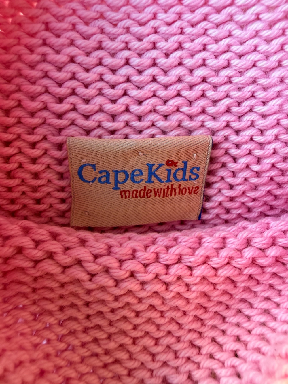 Cape Kids Pink Chunky Knit Sweater - Picture 2 of 9